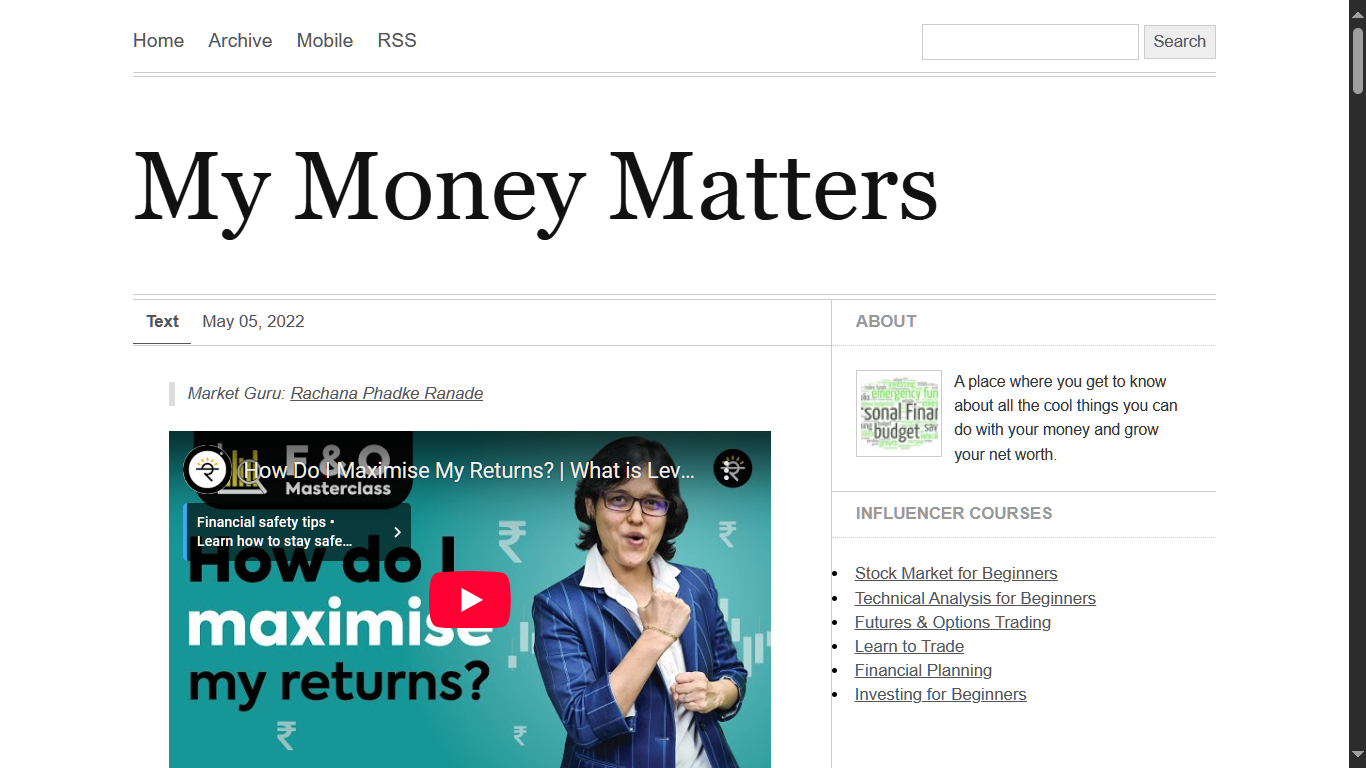 My Money Matters